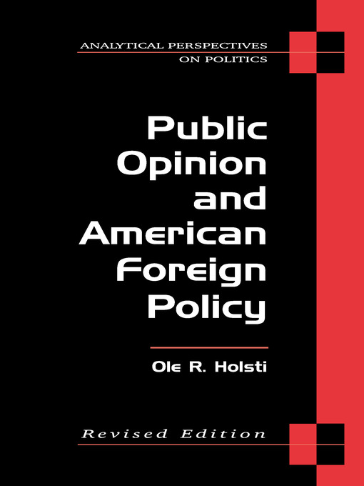 Cover image for Public Opinion and American Foreign Policy, Revised Edition